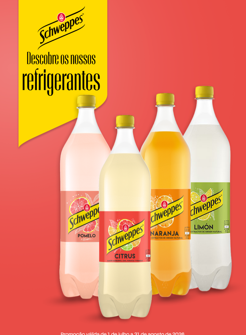 Prova Grátis: Schweppes