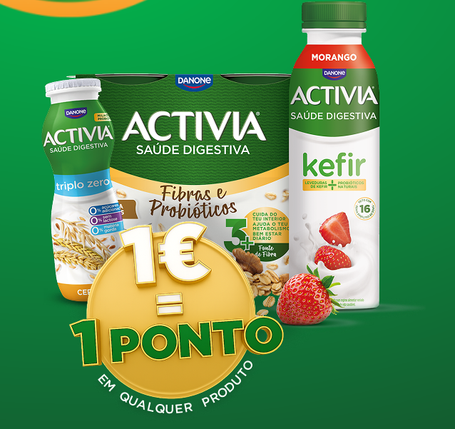 Desafio Activia: Troque pontos por prémios