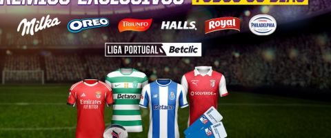 Camisolas de todos os clubes oficiais da Liga Portugal Betclic