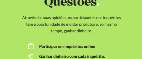 A tua opinião conta e compensa!